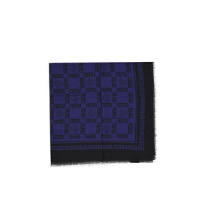 Versace Blue Modal Scarf