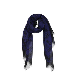 Versace Blue Modal Scarf