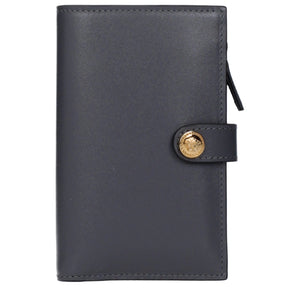 Versace Gray Leather Wallet