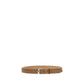 Fendi Brown Calf Leather Bos Taurus Belt