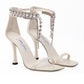 Jimmy Choo White Patent Leather Verity Sandals 100