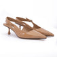 Jimmy Choo Powder Pink Amel 50 Slingback Pumps