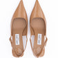 Jimmy Choo Powder Pink Amel 50 Slingback Pumps