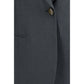 Giorgio Armani Brown Linen Jackets And Coat