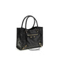 Balenciaga Black Lamb Ovis Aries Aries Shoulder Bag