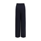 Gucci Blue Viscose Casual Pants