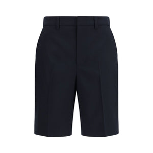 Gucci Black Cotton Short And Mini Shorts