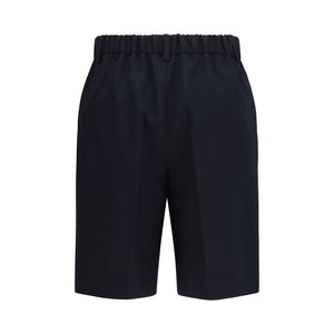 Gucci Black Cotton Short And Mini Shorts