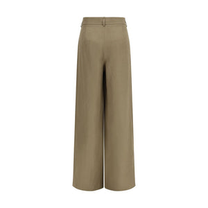 Giorgio Armani Beige Linen Casual Pants