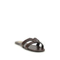 Saint Laurent Brown Calf Leather Bos Taurus Sandals