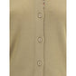 Burberry Brown Wool Cardigan