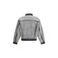 Diesel Gray Cotton Denim Jacket