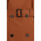 Saint Laurent Brown Cotton Trench Coat