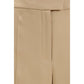 Valentino Garavani Beige Silk Dress Pants