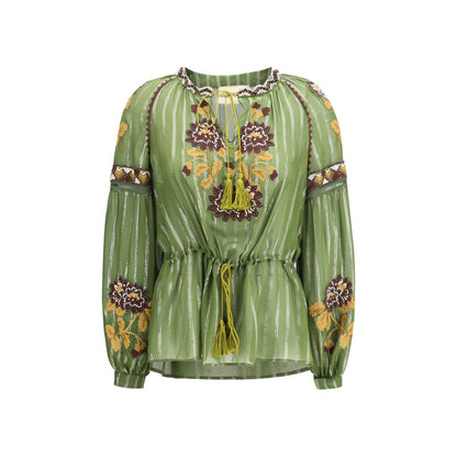 Valentino Garavani Bicolor Silk Shirt
