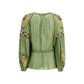 Valentino Garavani Bicolor Silk Shirt