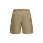 Saint Laurent Beige Cotton Bermuda Shorts
