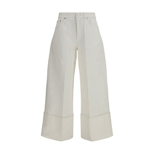 Givenchy White Cotton Jeans Denim