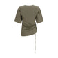 Balmain Bicolor Cotton T-Shirt