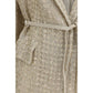 Brunello Cucinelli Beige Silk Jackets And Coat