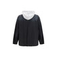 Balenciaga Black Polyester Shell Jacket
