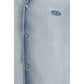 Diesel Blue Lyocell Shortsleeve Shirt