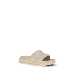 Moncler Beige Rubber Sandals