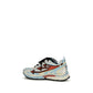 Off-White Blue Calf Leather Bos Taurus Athletic Sneakers