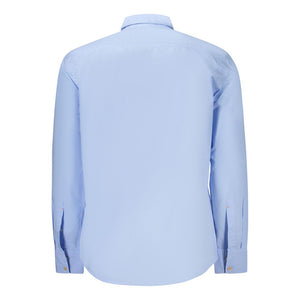Hugo Boss Azzurro Cotton Men Shirt