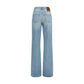 Valentino Garavani Blue Cotton Jeans Denim