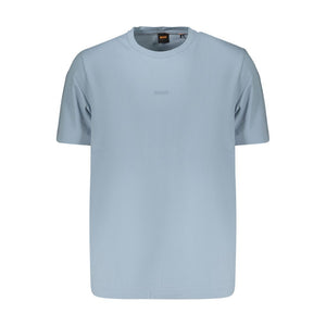 Hugo Boss Azzurro Cotton Men T-Shirt