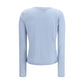 Miu Miu Blue Cashmere Sportswear
