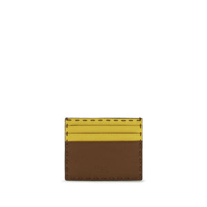 Fendi Multicolor Calf Leather Bos Taurus Wallet