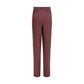 Saint Laurent Purple Silk Dress Pants