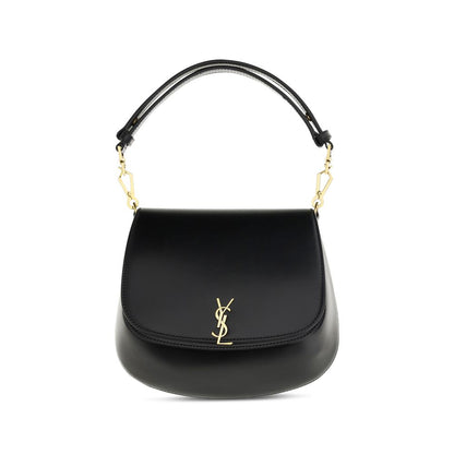 Saint Laurent Black Calf Leather Bos Taurus Wallet