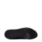 Jimmy Choo Black Fabric Slip-On Loafers