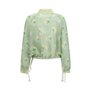 Fendi Bicolor Silk Bomber