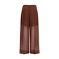 Brunello Cucinelli Brown Cotton Dress Pants