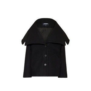 Jacquemus Black Virgin Wool Coat