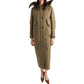 Prada Bicolor Polyamide Coat