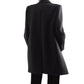 Saint Laurent Black Wool Coat