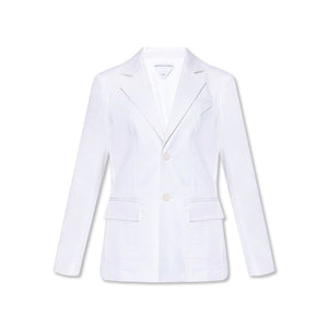Bottega Veneta White Cotton Blazer
