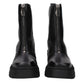 Jimmy Choo Black Leather Ankle Boots