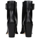 Jimmy Choo Black Leather Ankle Boots