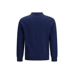 Prada Blue Cotton Sweatshirt