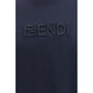 Fendi Blue Cotton T-Shirt