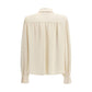 Valentino Garavani Beige Silk Shirt