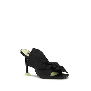 Givenchy Black Lamb Ovis Aries Aries Mules