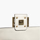 Fendi FF Embossed Baguette Nappa Leather Bag