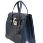 Gucci Blue Smooth Leather Lady Lock Shouler Bag